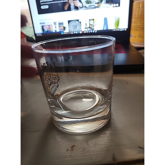 Jack Daniels Tennessee Whiskey Old No 7 Rocks Glass Vintage Lowball Barware - Picture 4 of 6